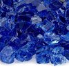 American Fire Glass 1/2 in Cobalt Blue Fire Glass, 10 Lb Bag AFF-COBL12-10